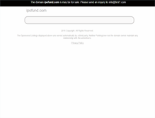 Tablet Screenshot of ipofund.com